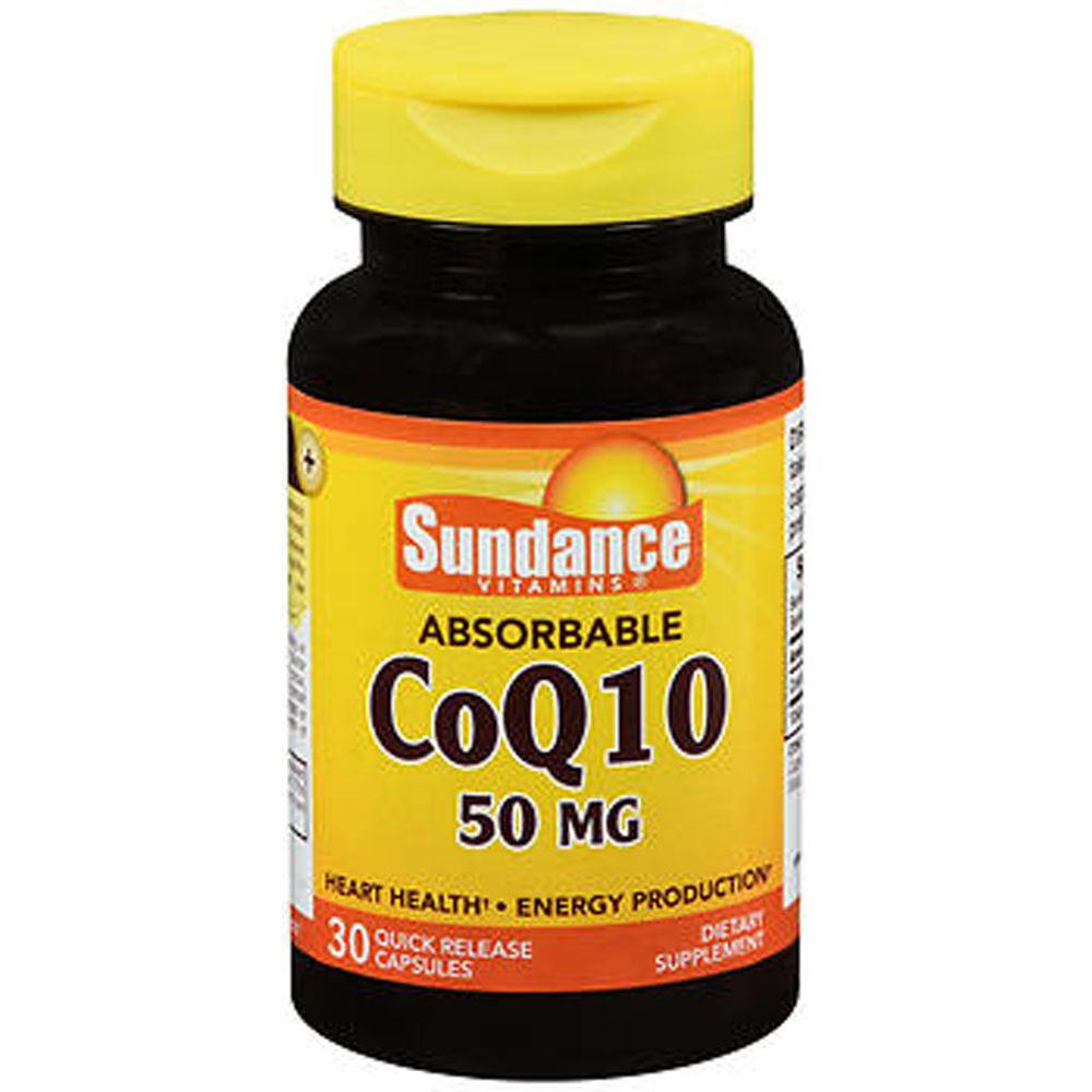 Sundance Vitamins Co Q-10 50 Mg Mineral Supplement