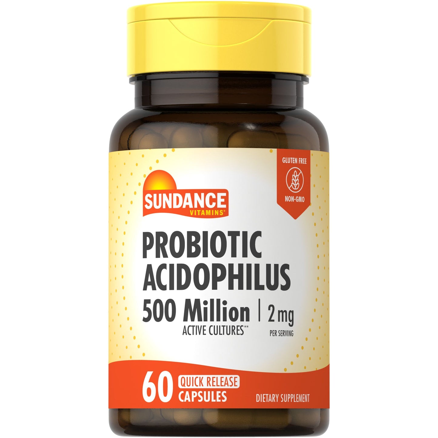 Sundance Probiotic Acidophilus Quick Release - 60 Capsules