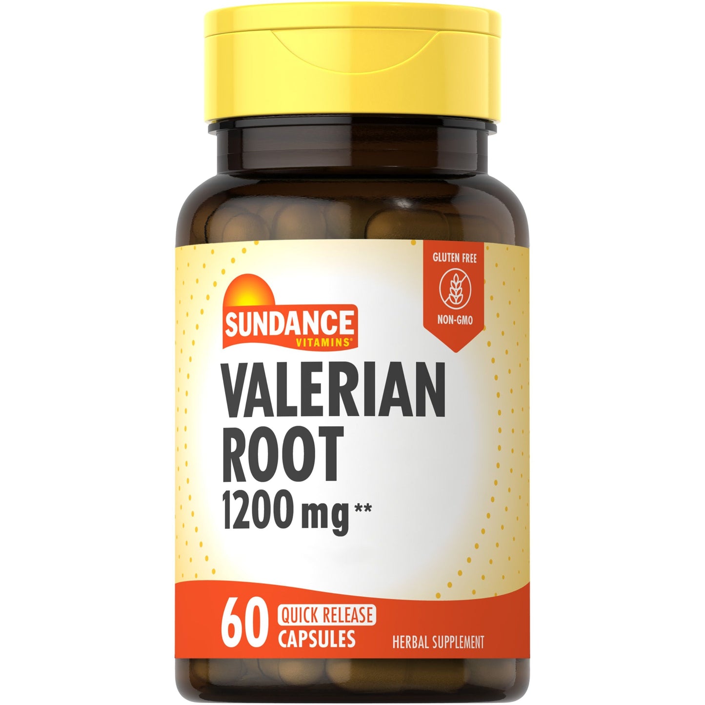 Sundance Vitamins Valerian Root 1200 Mg Capsules