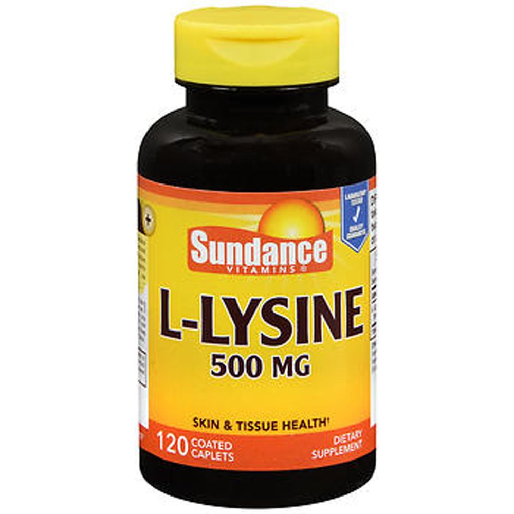 Sundance Vitamins 500 Mg L-Lysine Coated Caplets
