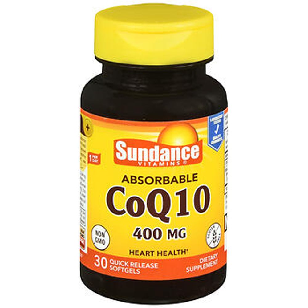 Sundance CoQ 10, 400 Mg, 30 Softgels