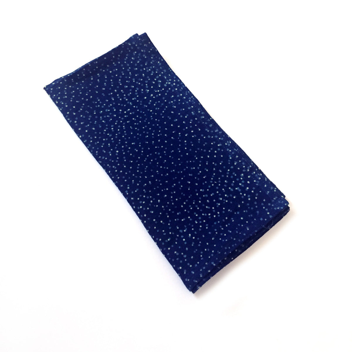Minimalist Eco Cotton Napkin (Set of 4) - Dots Blue