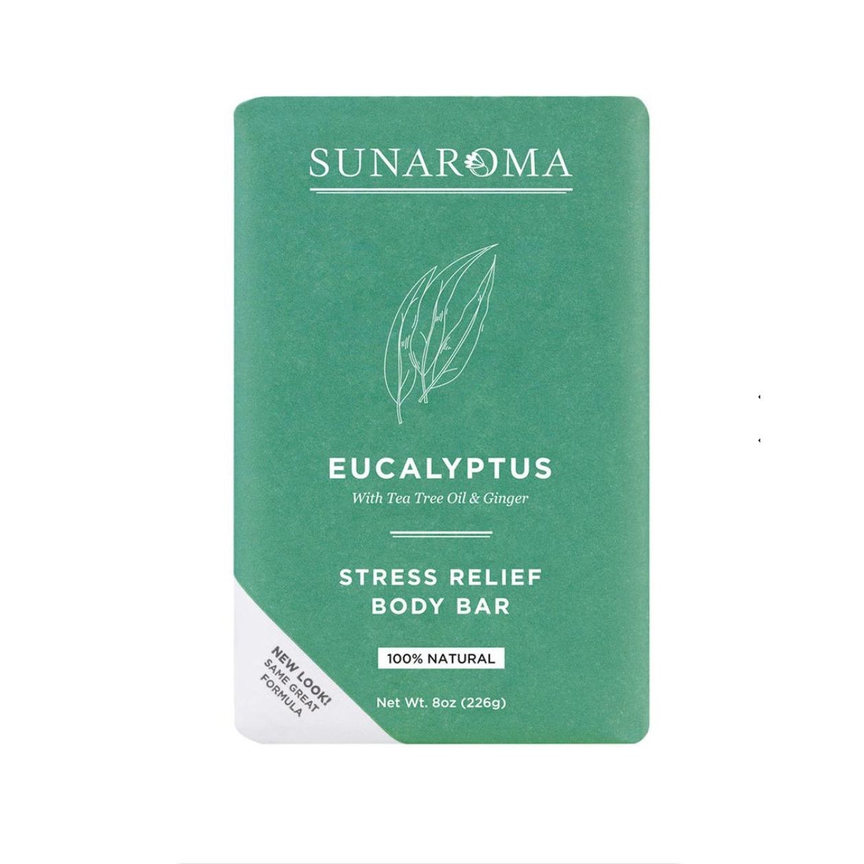Sunaroma Eucalyptus With Tea Tree Oil & Ginger Bar Soap