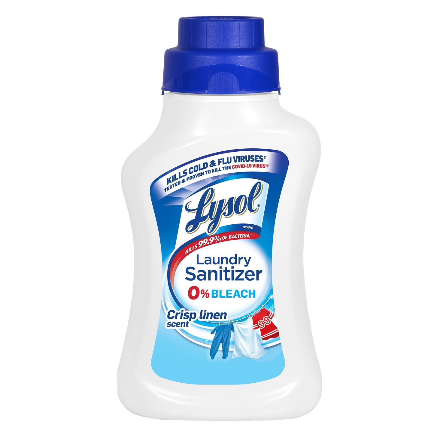 Lysol HE 0% Bleach Crisp Linen Scent Laundry Sanitizer 41 Fl Oz