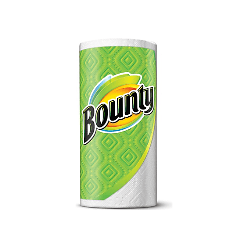 Bounty Paper Towels, Select A Size, White, 2 Ply