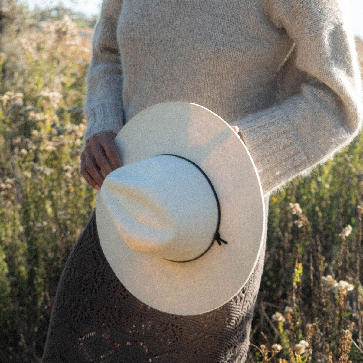 The Dre Western Rancher Hat - Creme