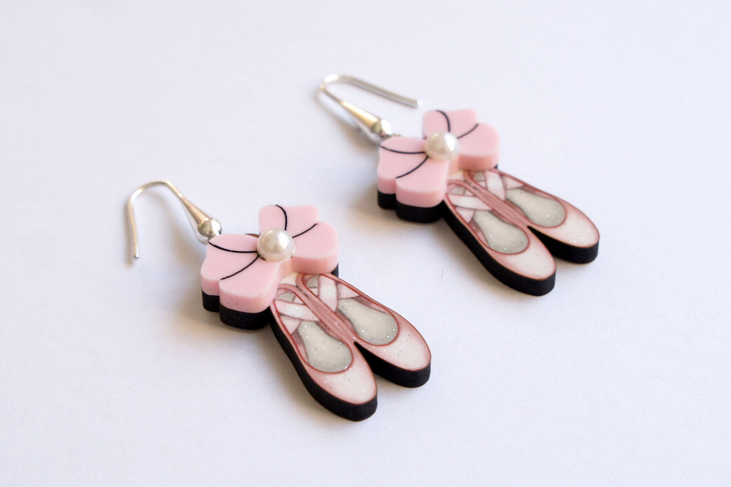 Ballet Shoes Earrings by Laliblue