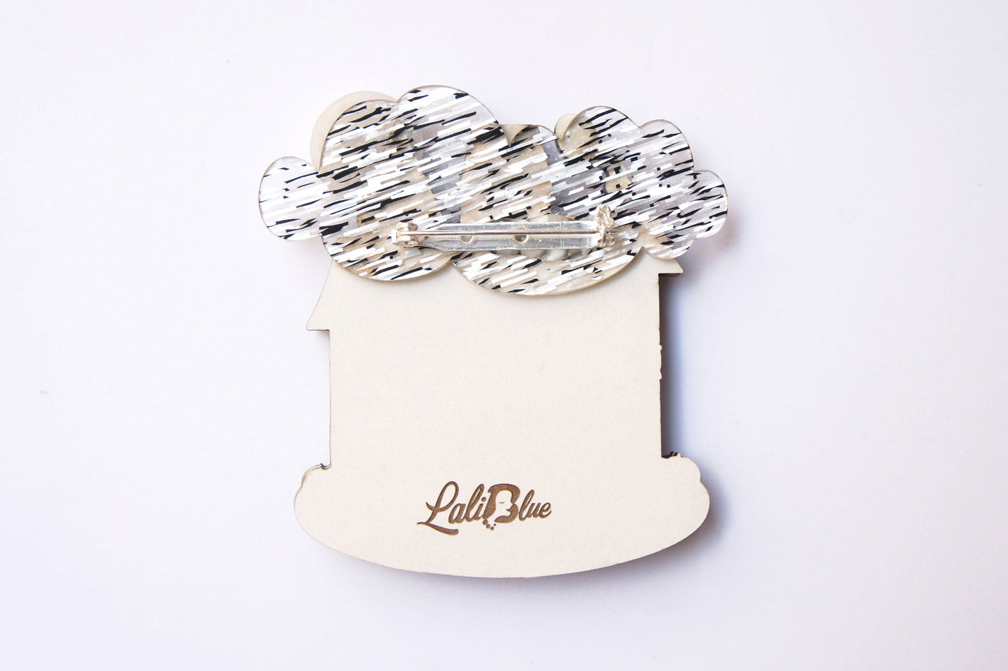 Halloween Party House Brooch by Laliblue