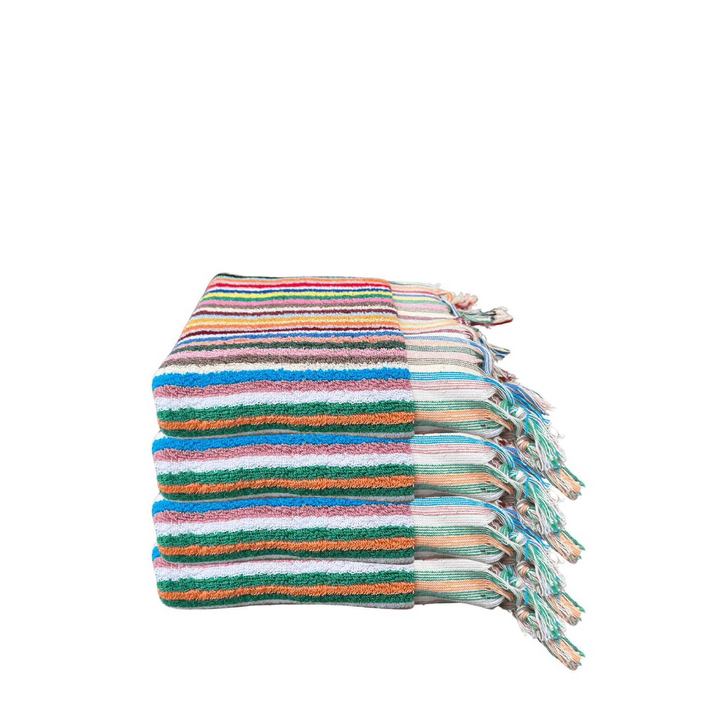Striped Terry Hand Towel Bundle