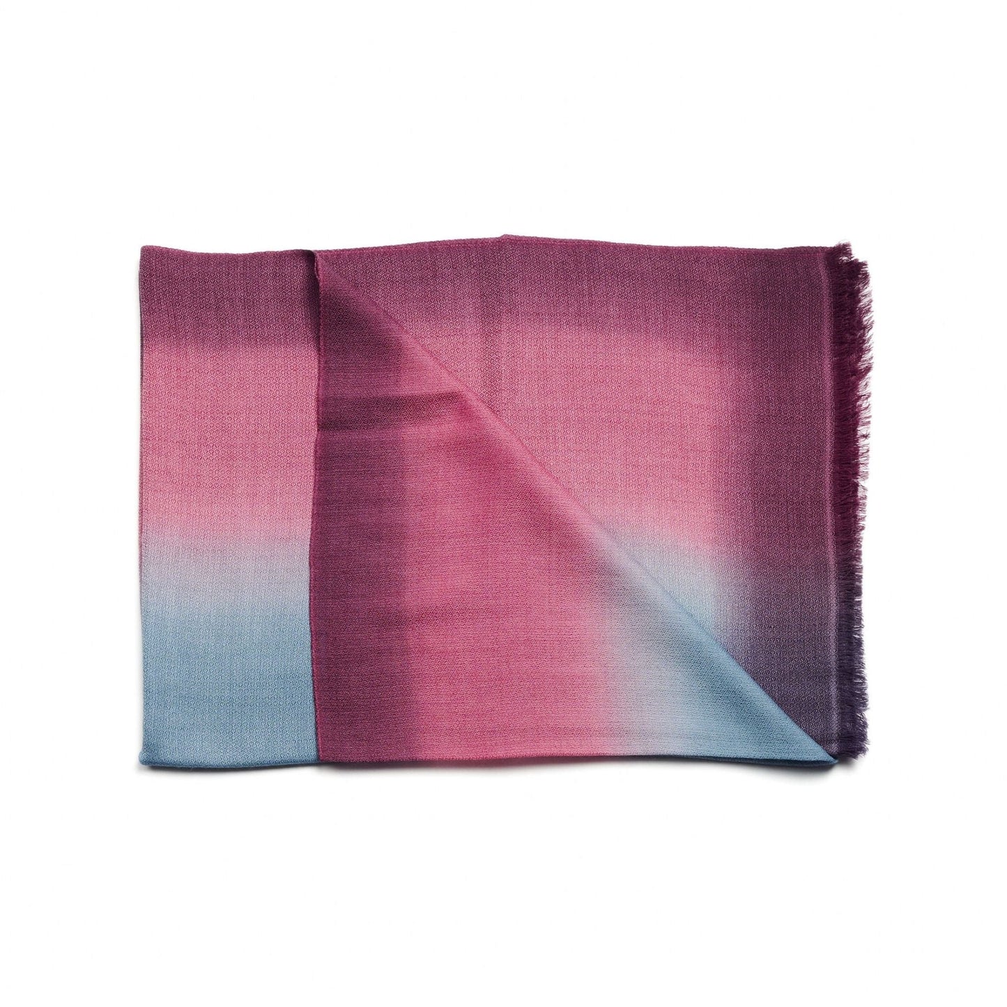 Iris Haze Cashmere Merino Handloom Scarf