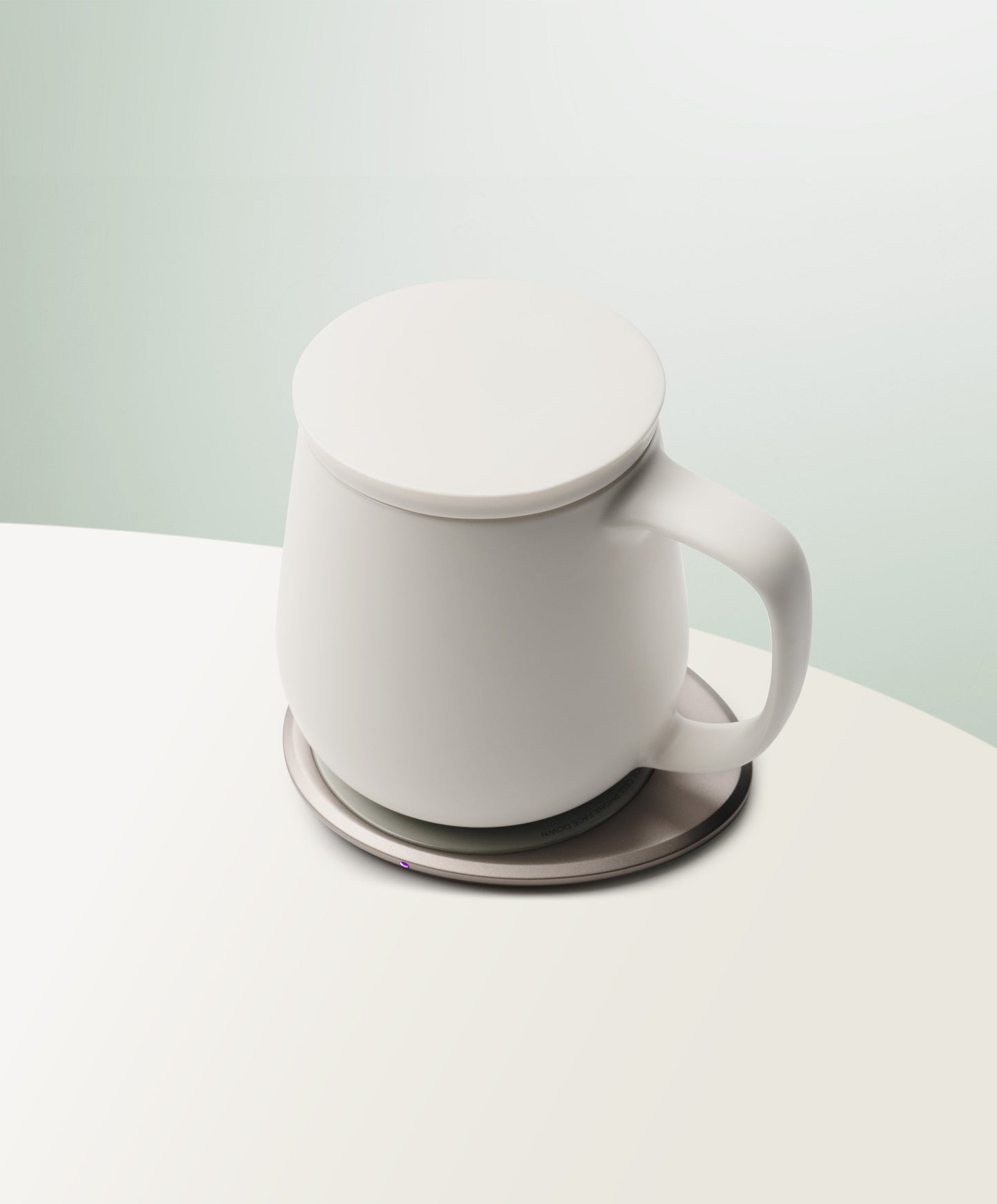 Ui+ Self-heating Mug Set - Jasmine White (SD)