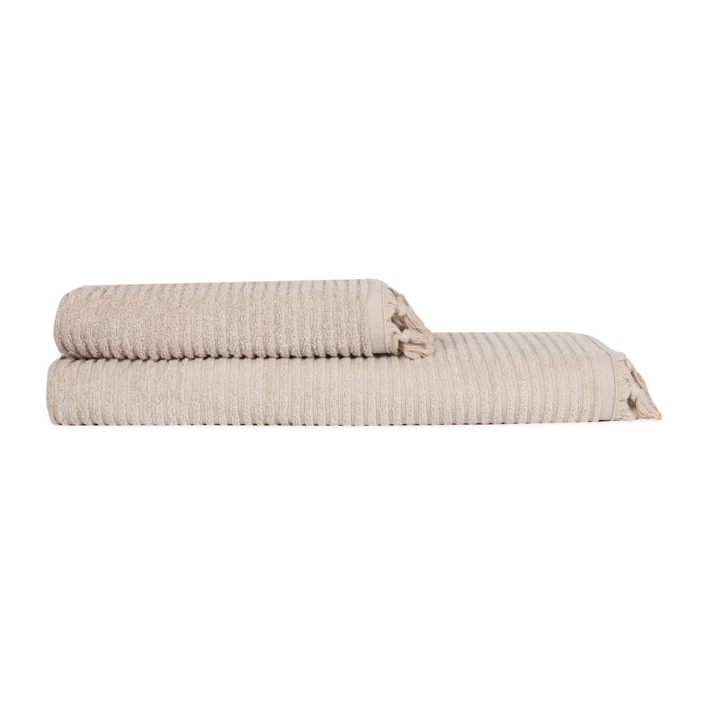 Ribbed Loom Terry Towel Set