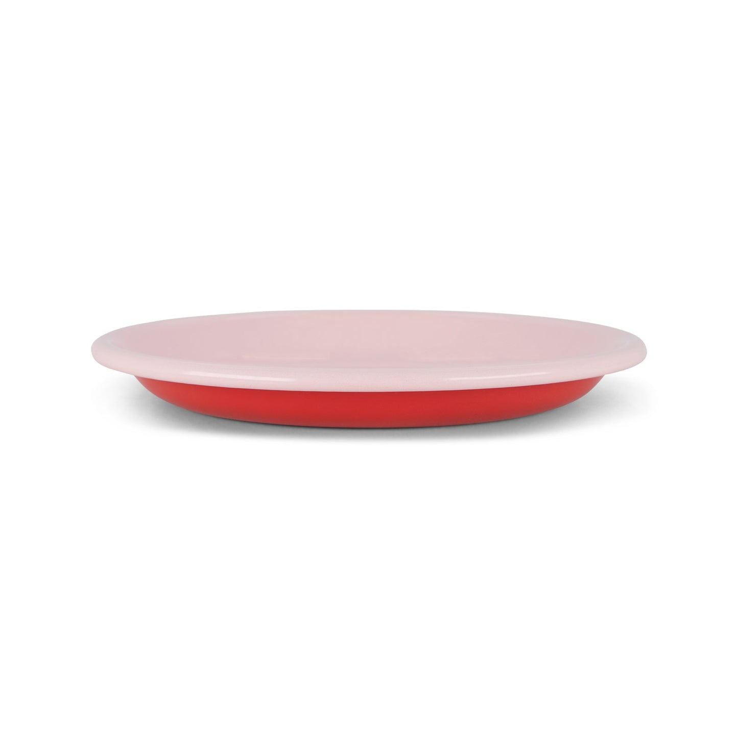 S/4 Enamel Side plate - Two Tone