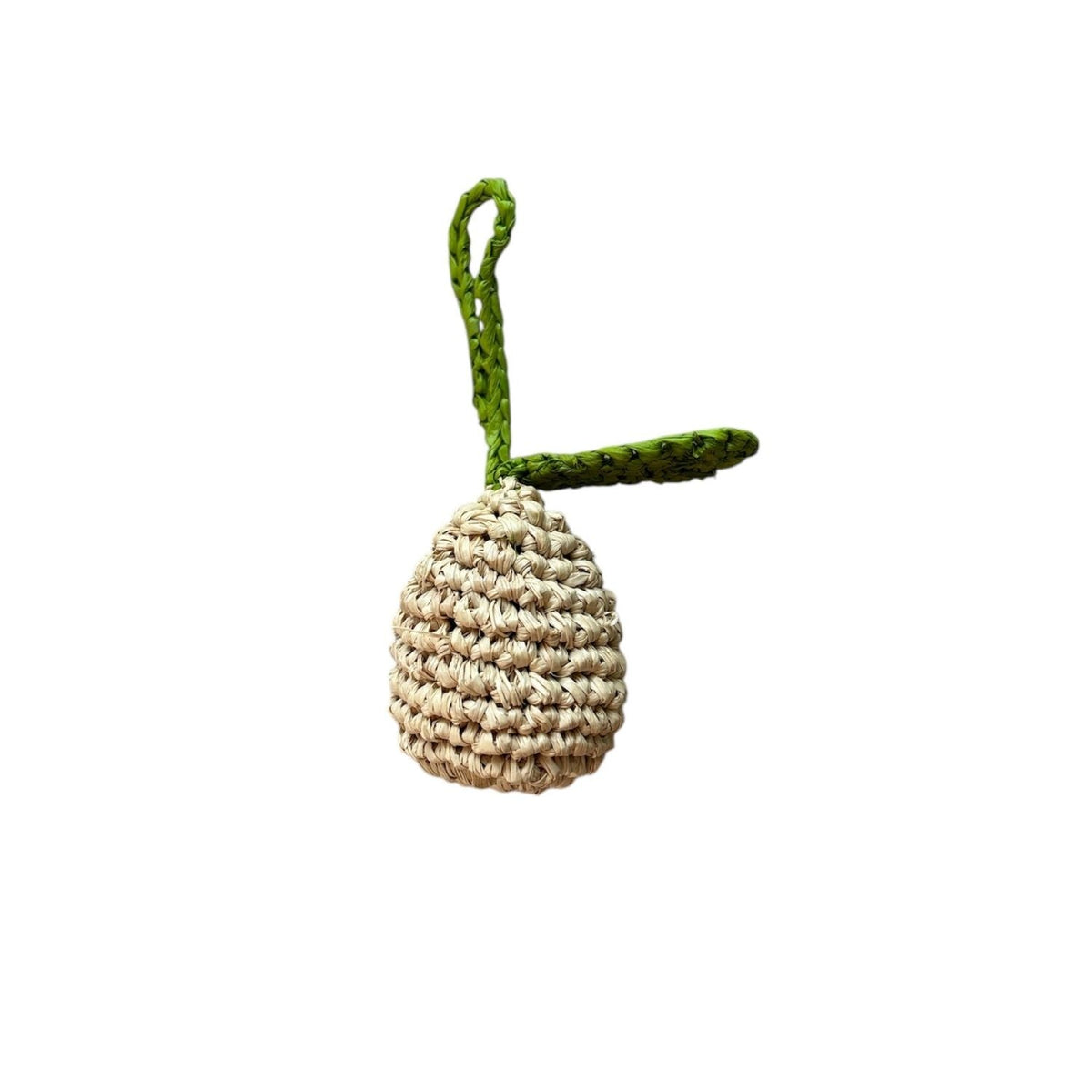 Accessories - Pear Raffia Keyring