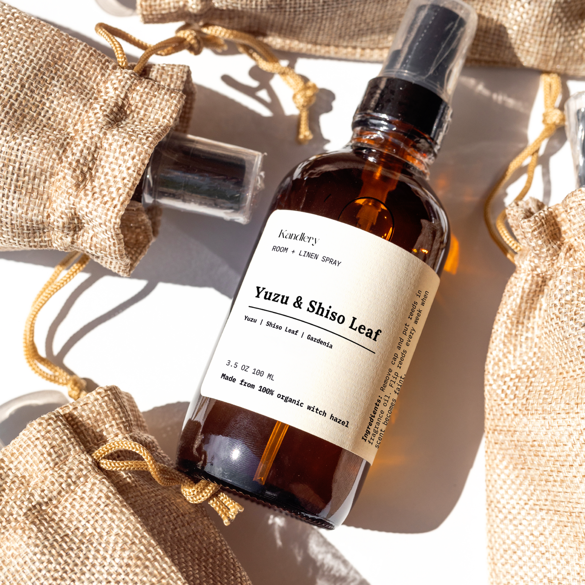 Yuzu Shiso Leaf | Natural Room & Linen Spray