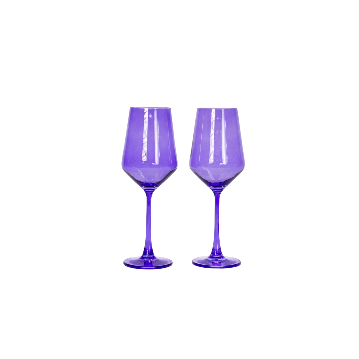 Veri Peri Purple - Colored Wine Glass