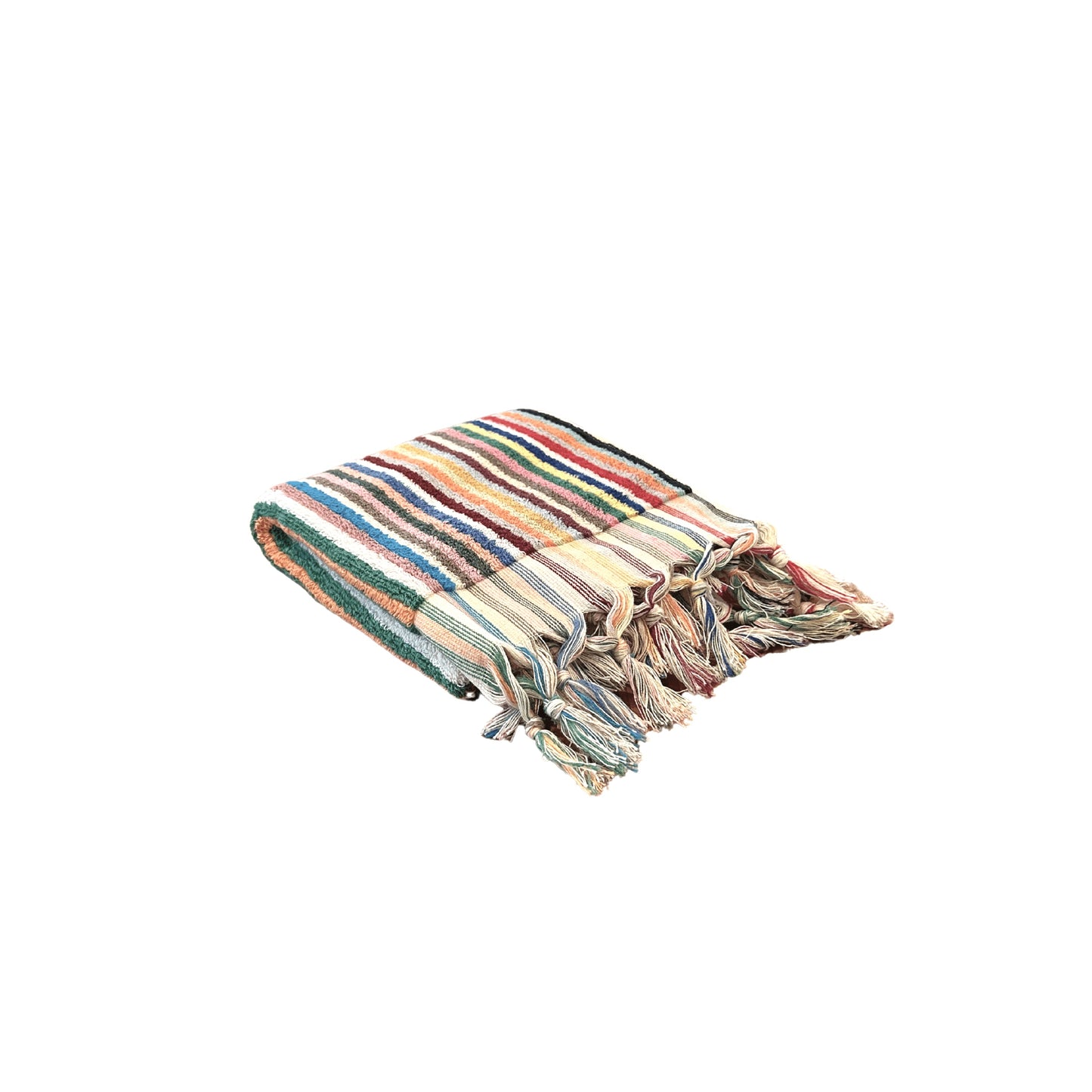 Striped Turkish Terry Hand Towel