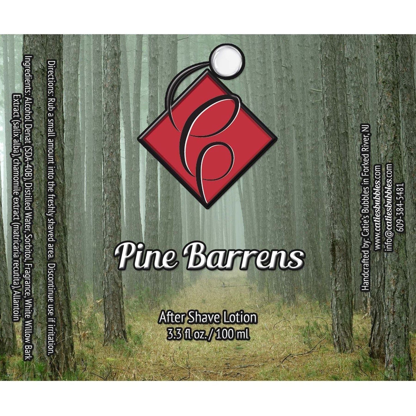 Catie's Bubbles Pine Barrens Shaving Collection