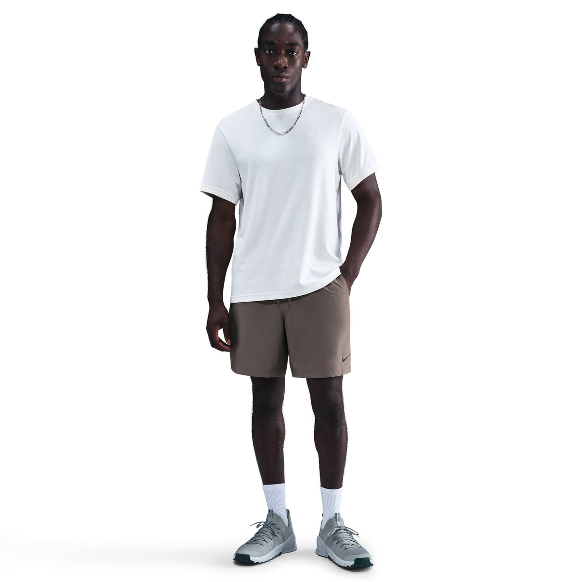 Nike Men's Form Unlined 7" Shorts - Cave Stone