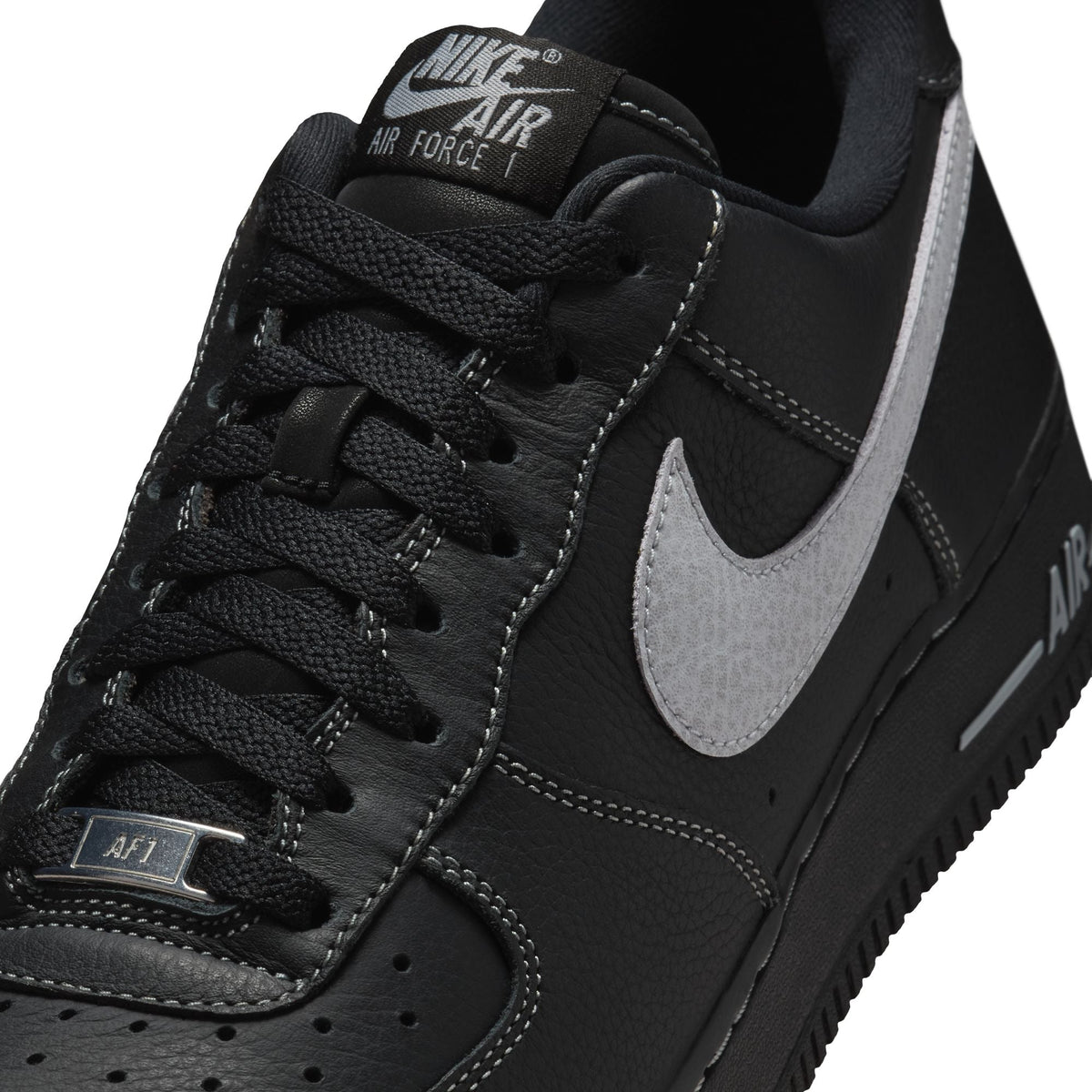 Nike Mens Air Force 1 '07 LV8 - Black/Wolf Grey