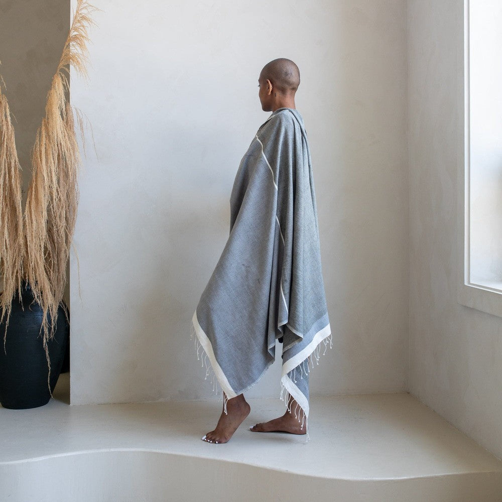 Abay Handwoven Eco-Friendly Ethiopian Cotton Beach Towel