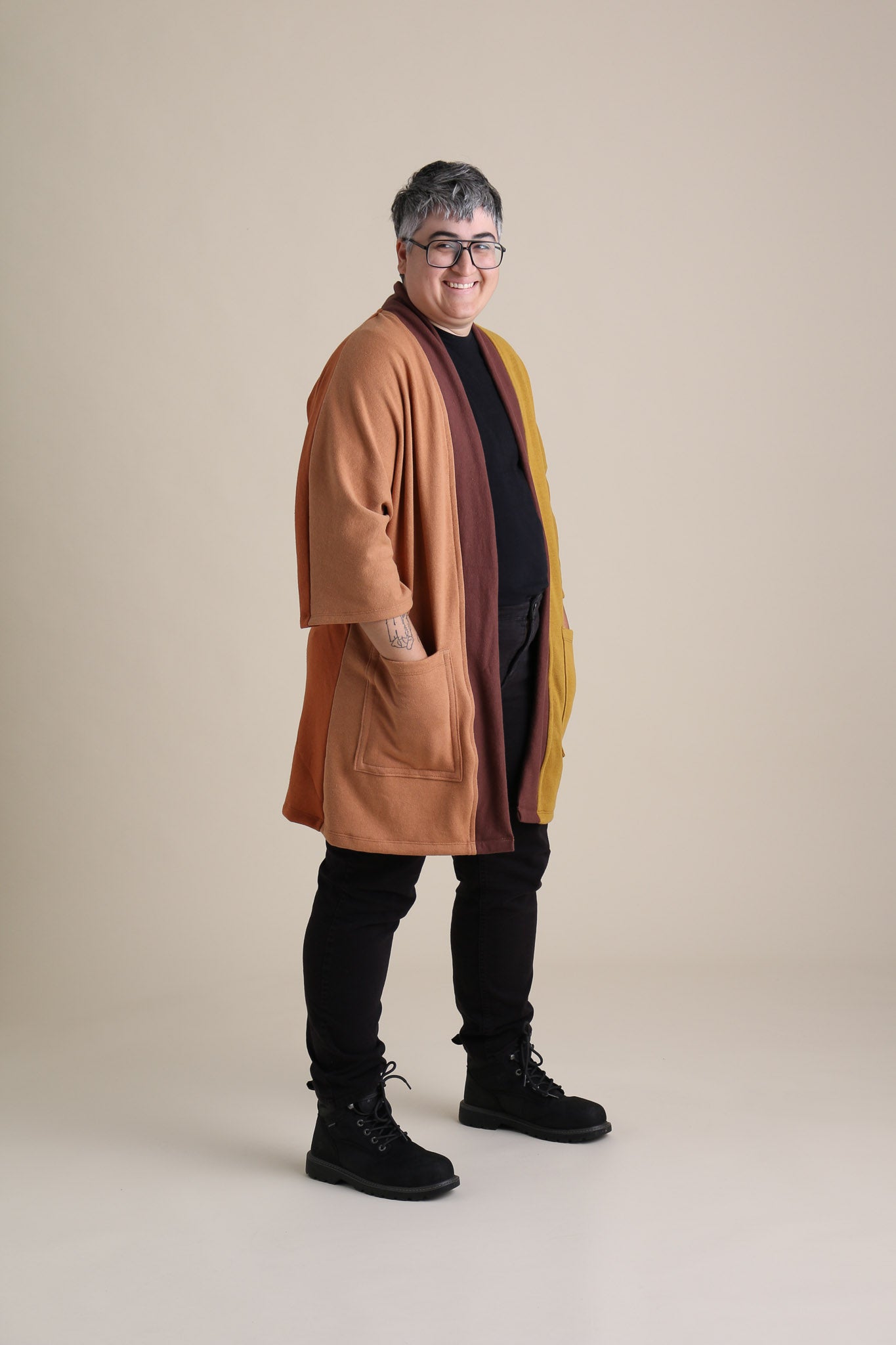 Timberline Cardigan in Ember