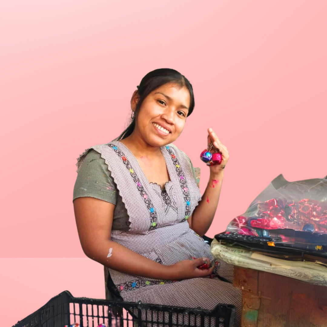 Hand-Painted VW Bug Ceramic Car Ink Pen | Van Flower Pen - Mexico - Osadia Concept Store