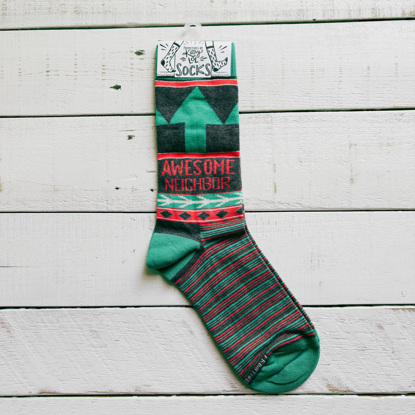Awesome Neighbor Socks | Unisex Funny Gift Socks | Gift for Her