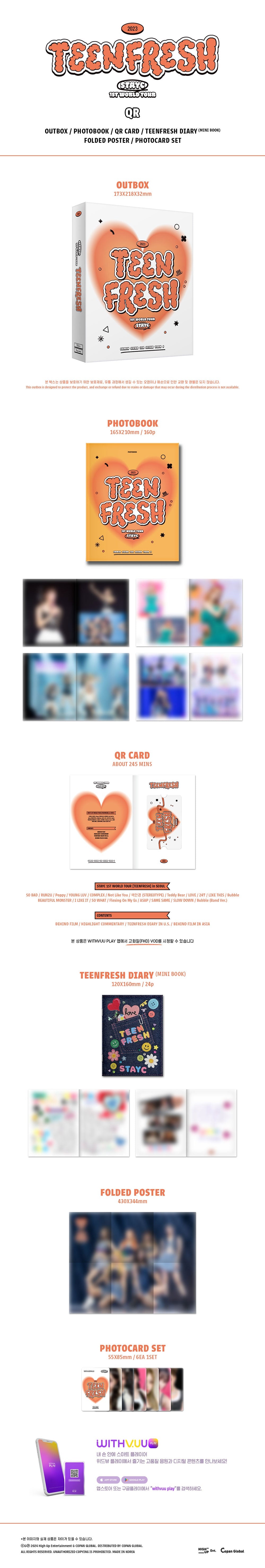 Stayc 1st World Tour - Teenfresh