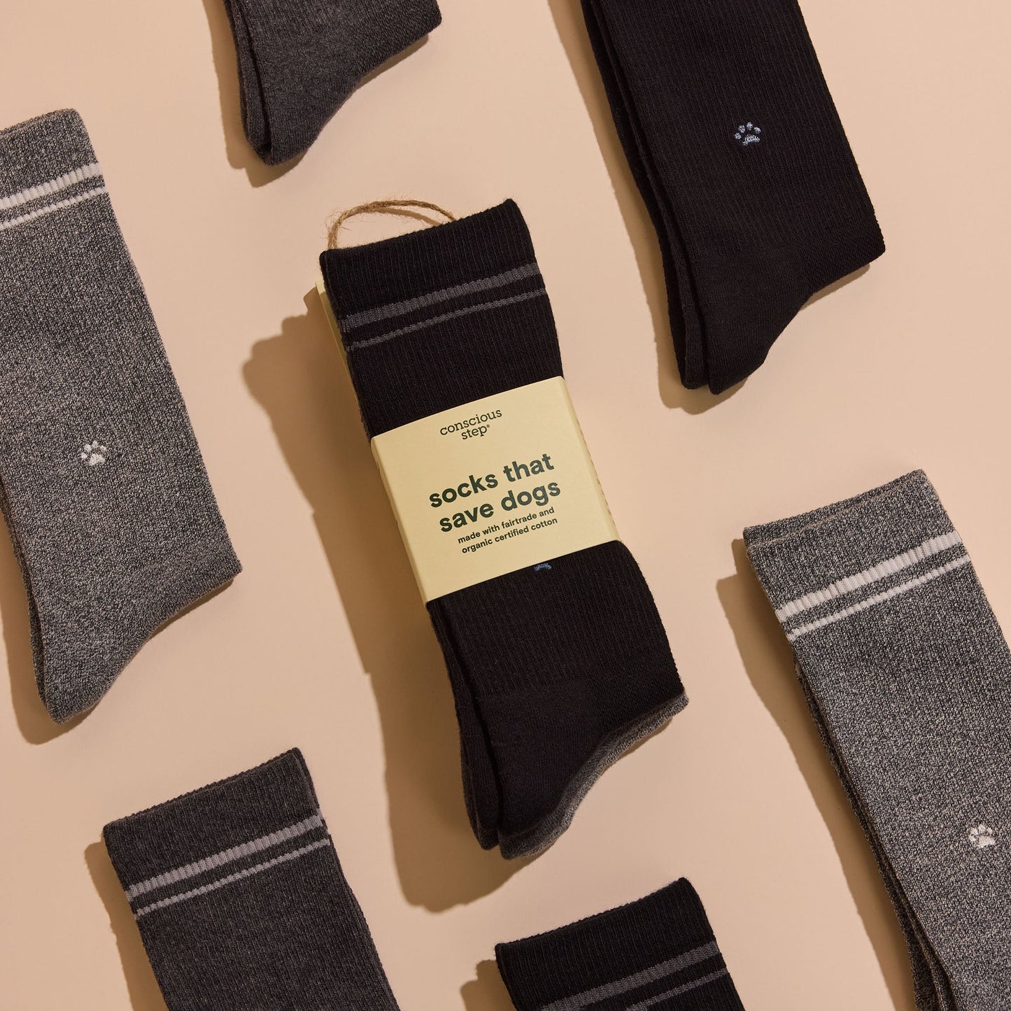 Comfort Crew Socks that Save Dogs - Osadia Concept Store