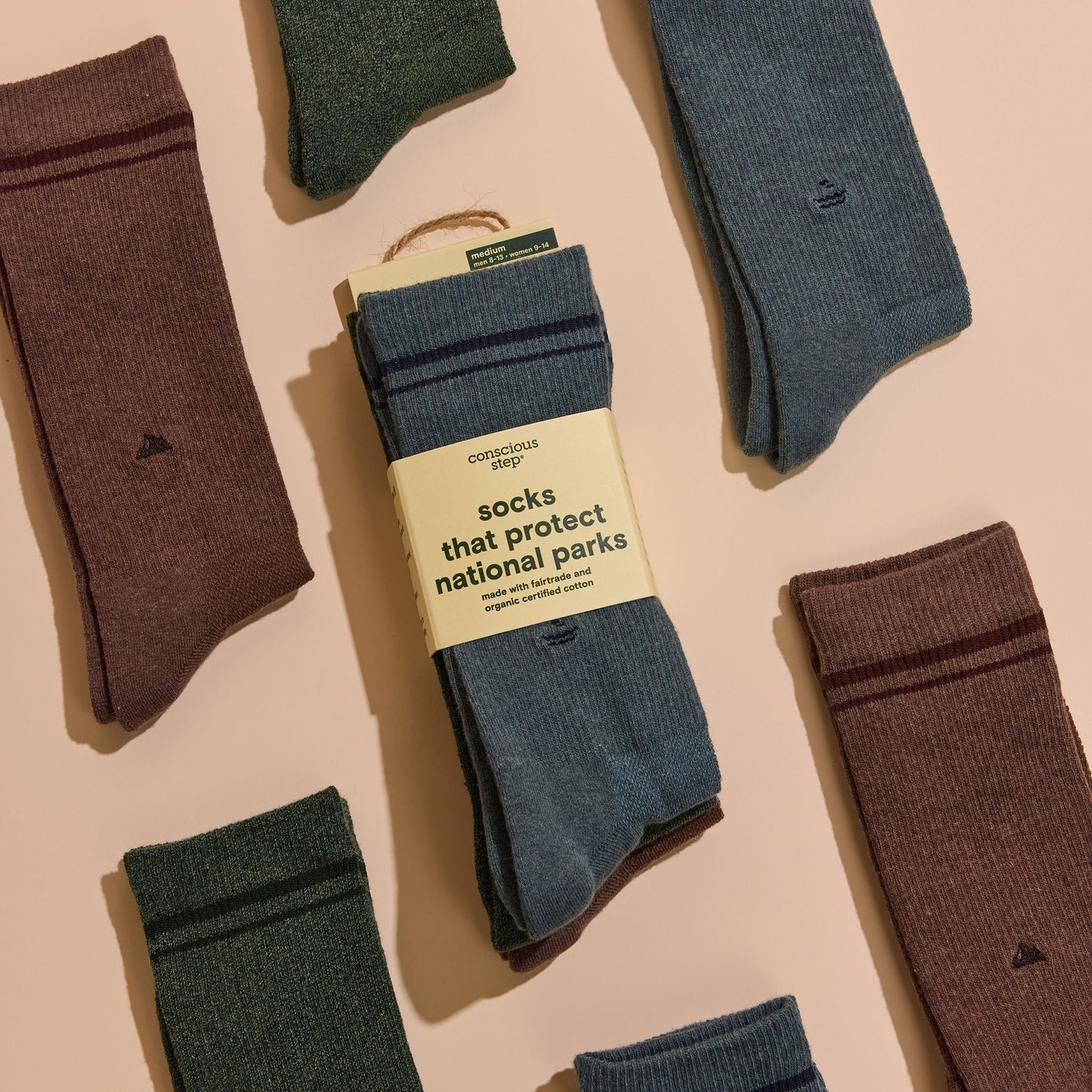 Comfort Crew Socks that Protect National Parks - Osadia Concept Store