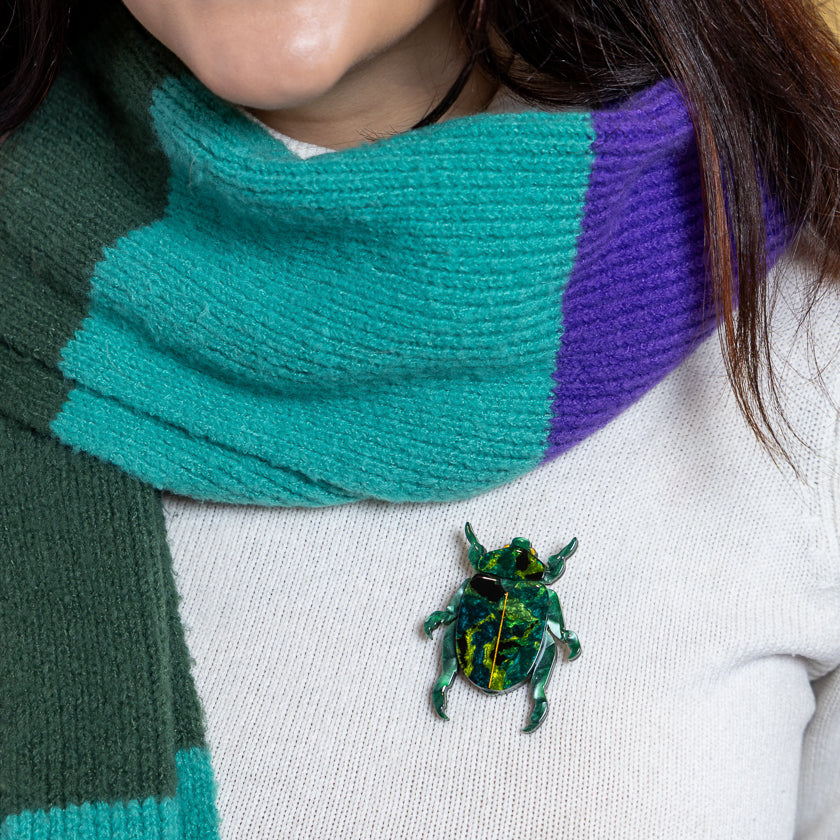 Nature's Noel Brooch by Erstwilder