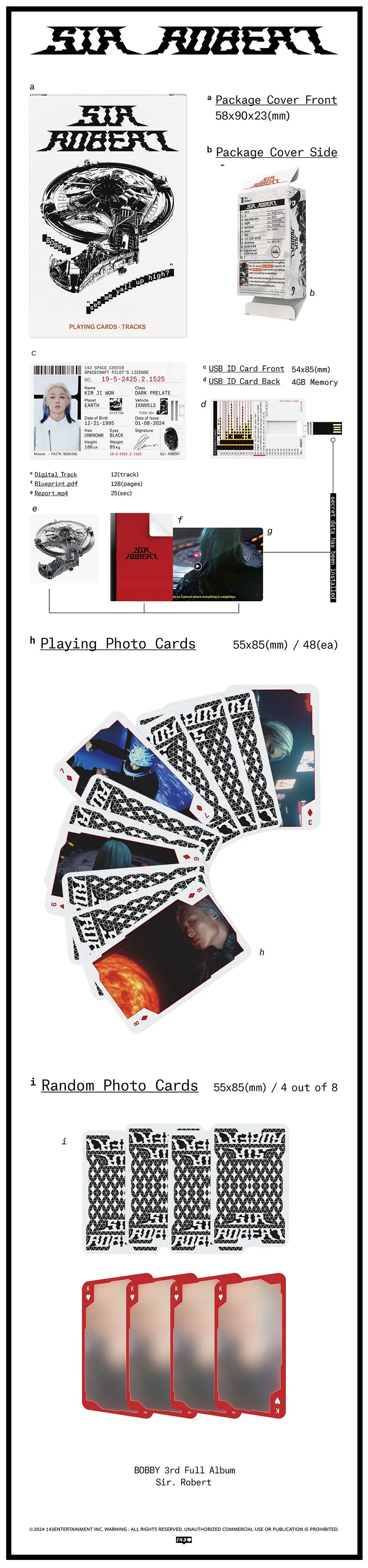 Bobby 3rd Full Album - Sir. Robert (Usb)