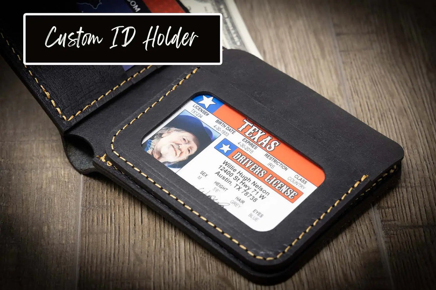 Western Bifold Wallet - Black