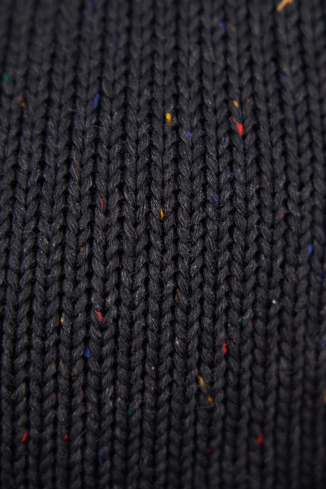 Blackout Easy Fit Fine Gauge Upcycled Cotton Beanie - S/M and L/XL