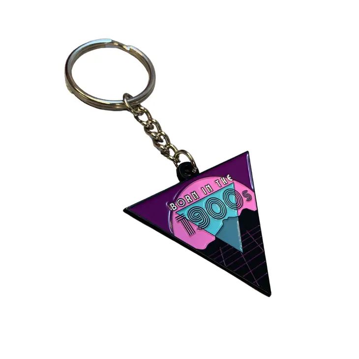 Born in the 1900s π΄ πΆ Enamel Keychain Millennial Gen X