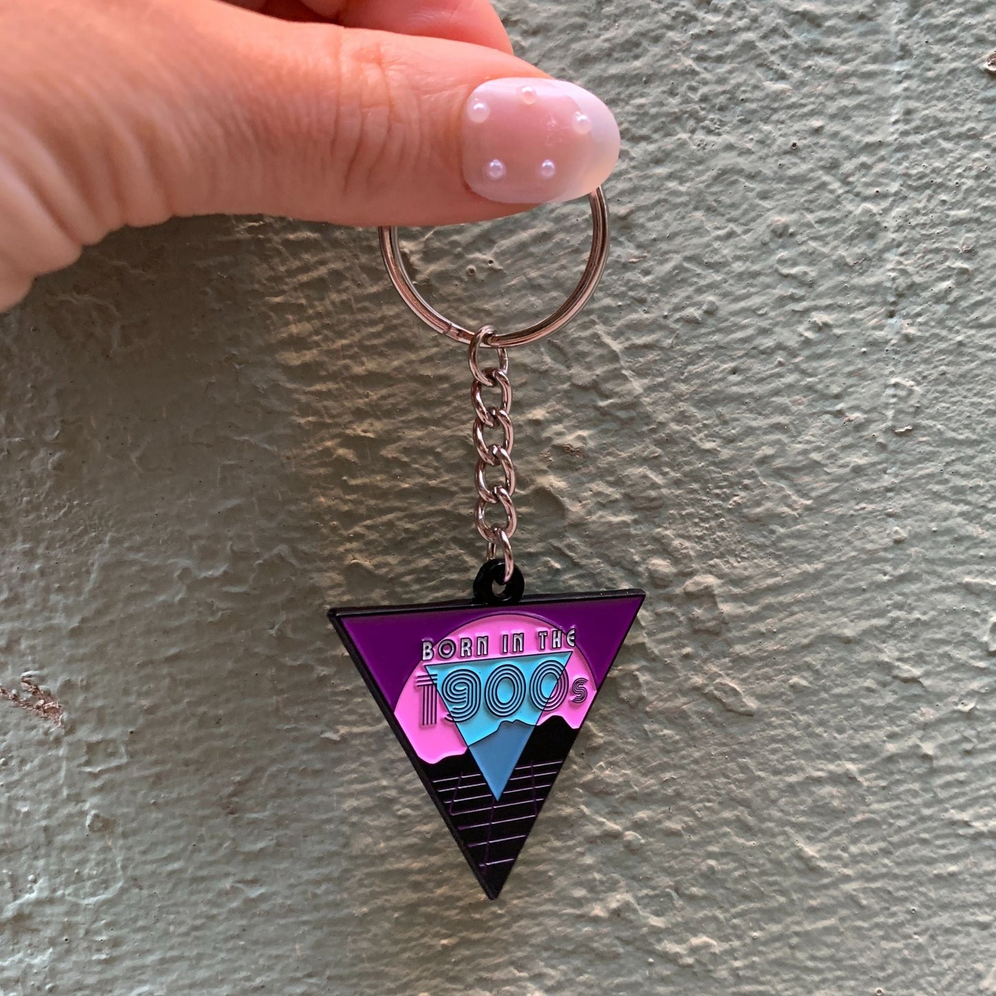 Born in the 1900s π΄ πΆ Enamel Keychain Millennial Gen X