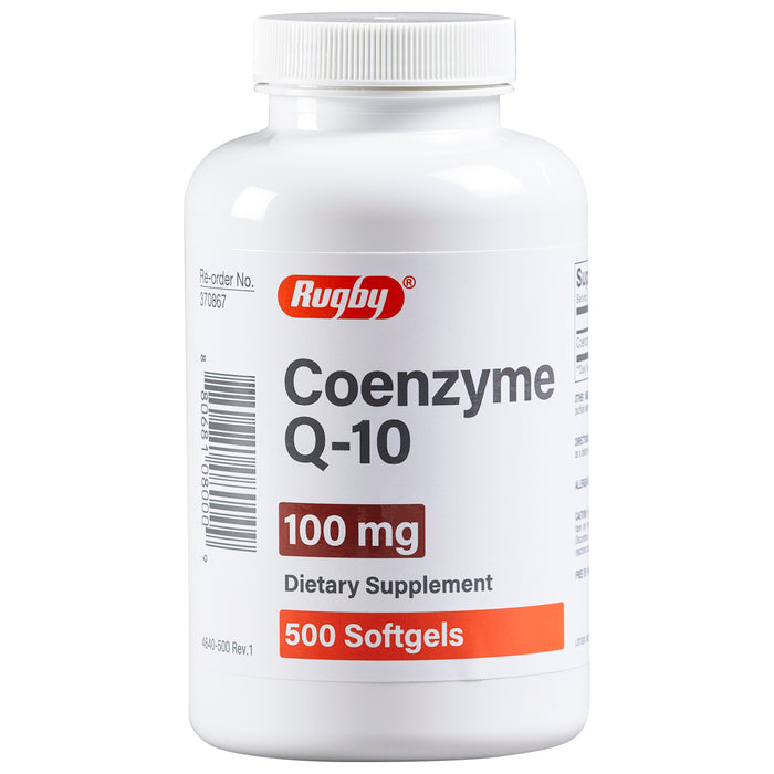 Coenzyme Q-10 100 mg 500 softgel