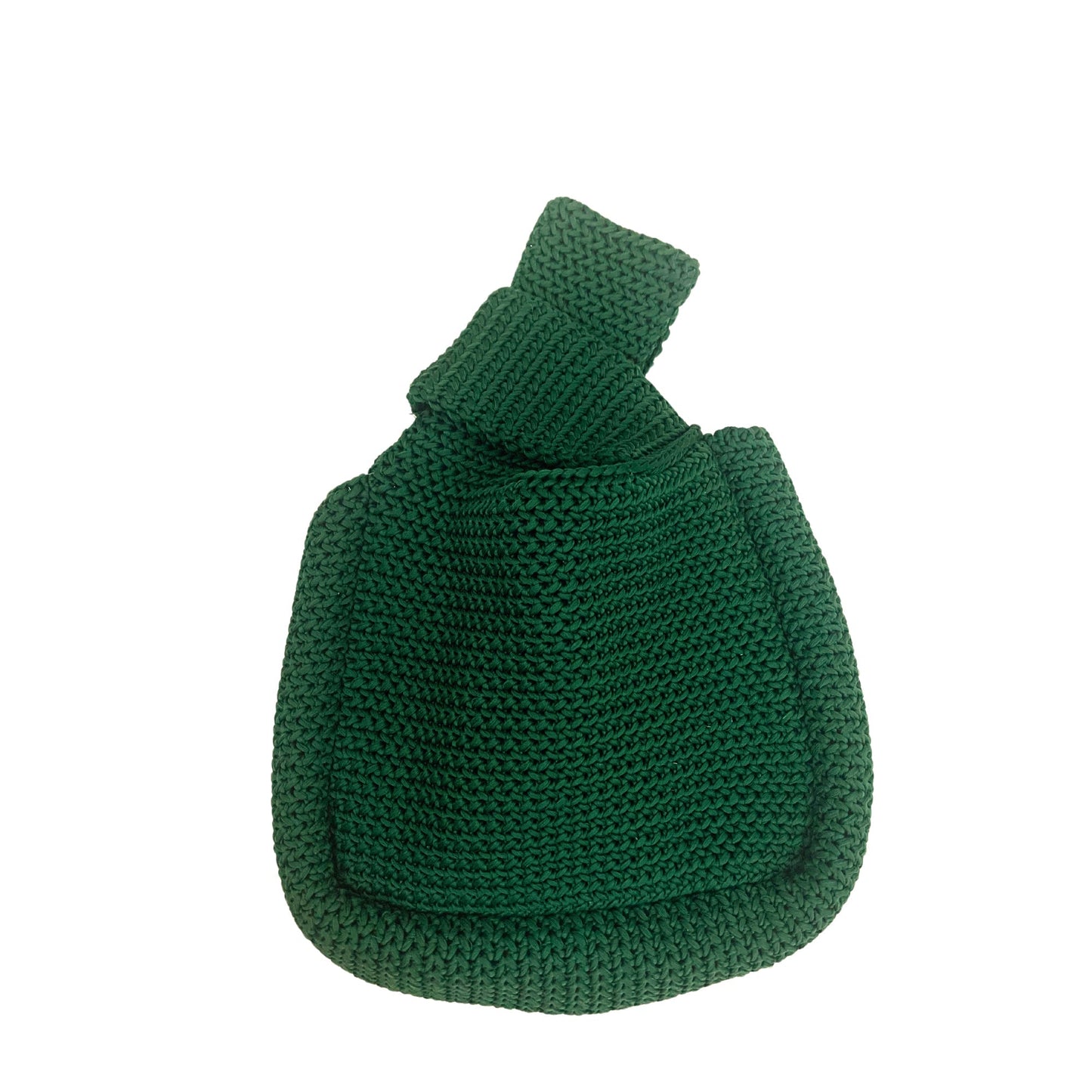 Mackenzie Knit Clutch in Emerald