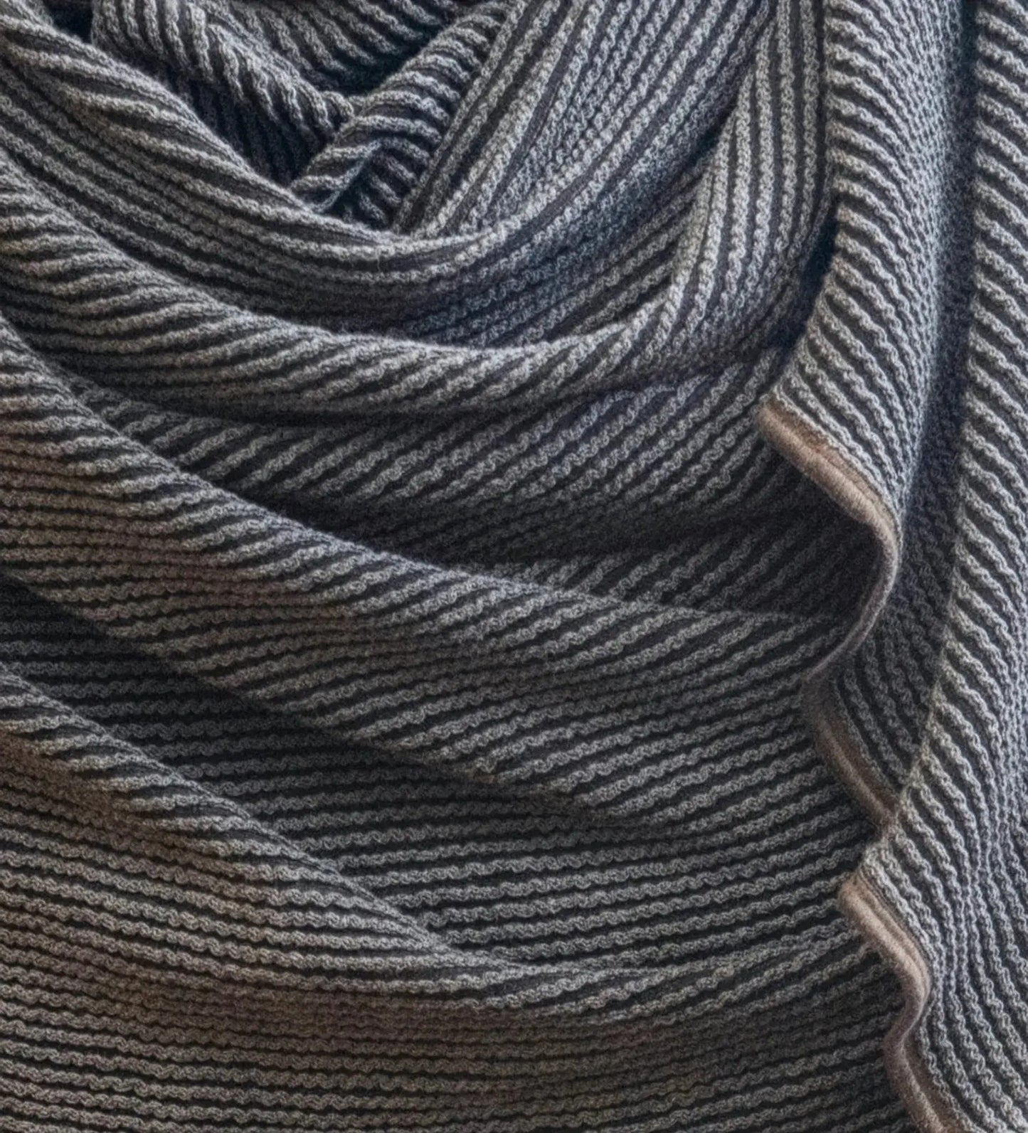 Charcoal DNA Scarf