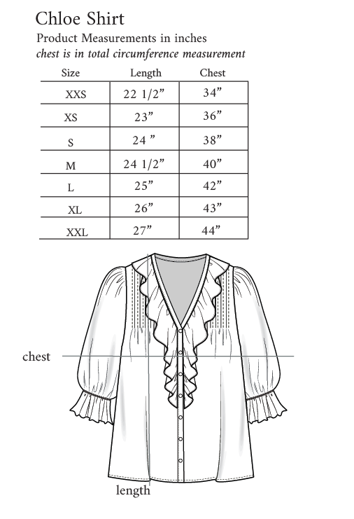 Chloe Shirt in Garden Roots - Osadia Concept Store