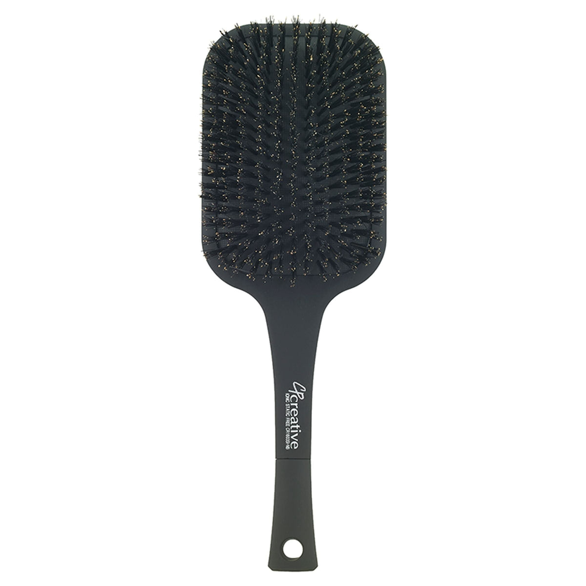 Static-Free Paddle Nylon Hair Brush