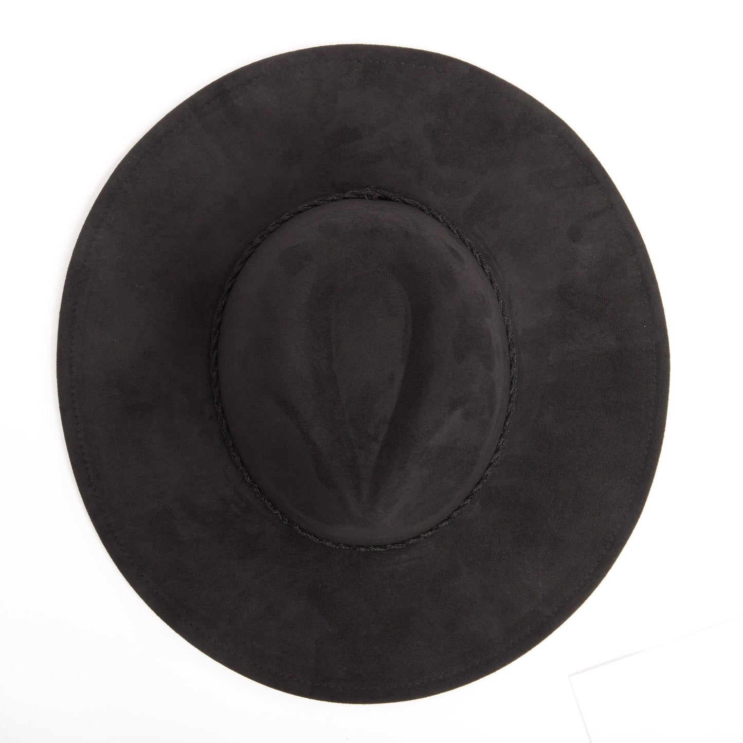 Women's Fedora with Tonal Braided Sequin Band