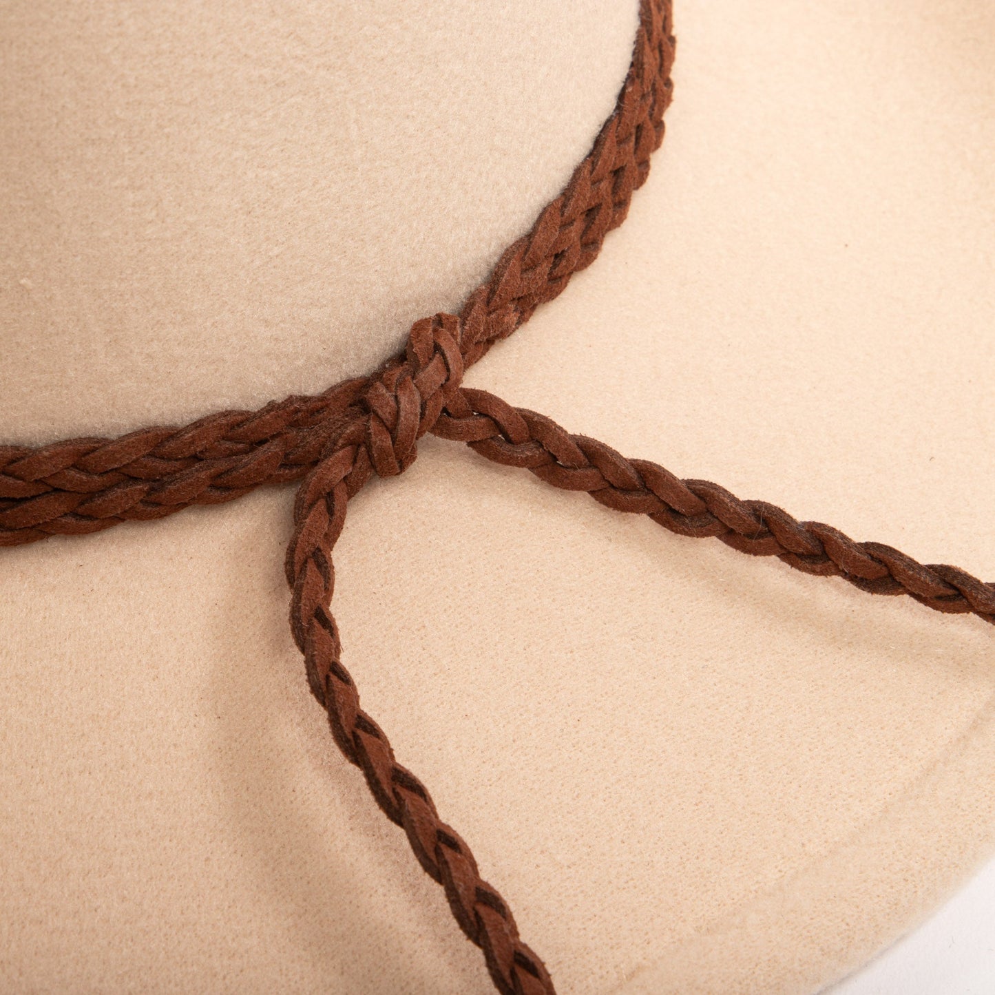 Cattleman's Crease Cowboy with Feathered Ends