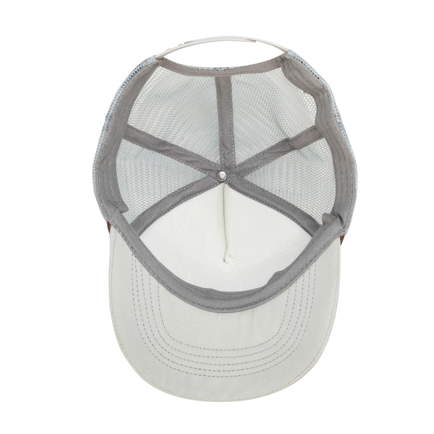 Cut and Sew Trucker Hat with "See the Good" Rainbow Graphic