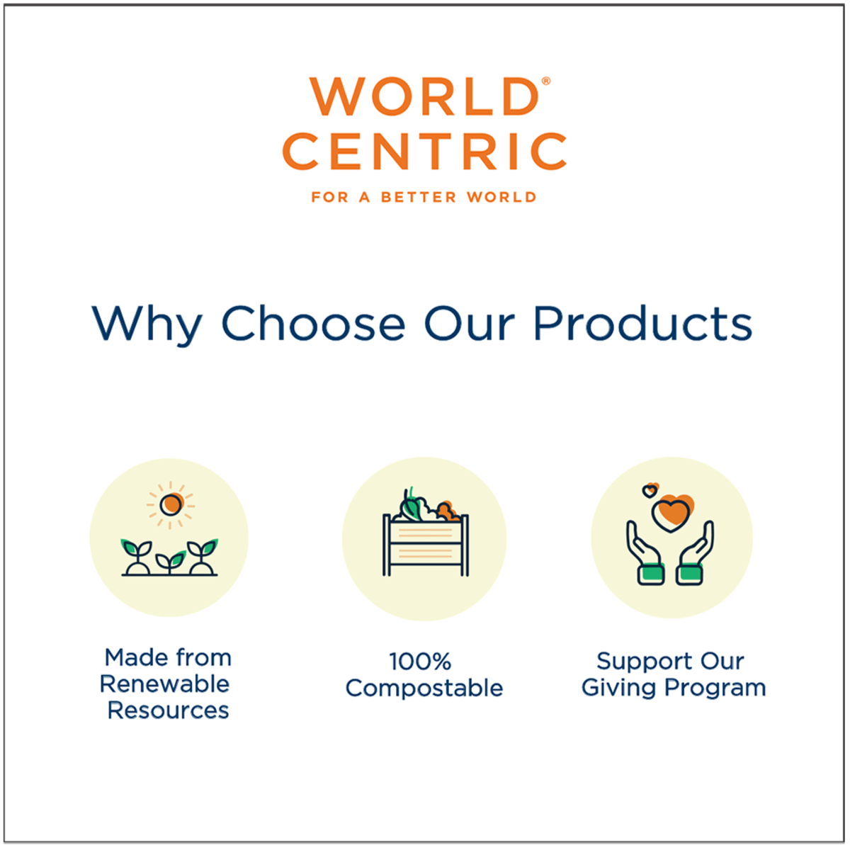 World Centric 10 oz FSC Paper Hot Cup - White (QTY 1000), SKU CU-PA-10