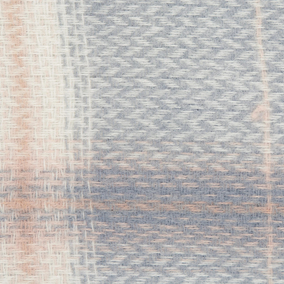 Caroline Plaid Scarf in Gray | Unisex Classic Winter Plaid Pattern Scarf | 75" x 27.5"