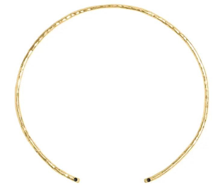 Smoky Quartz Swarovski Choker Necklace