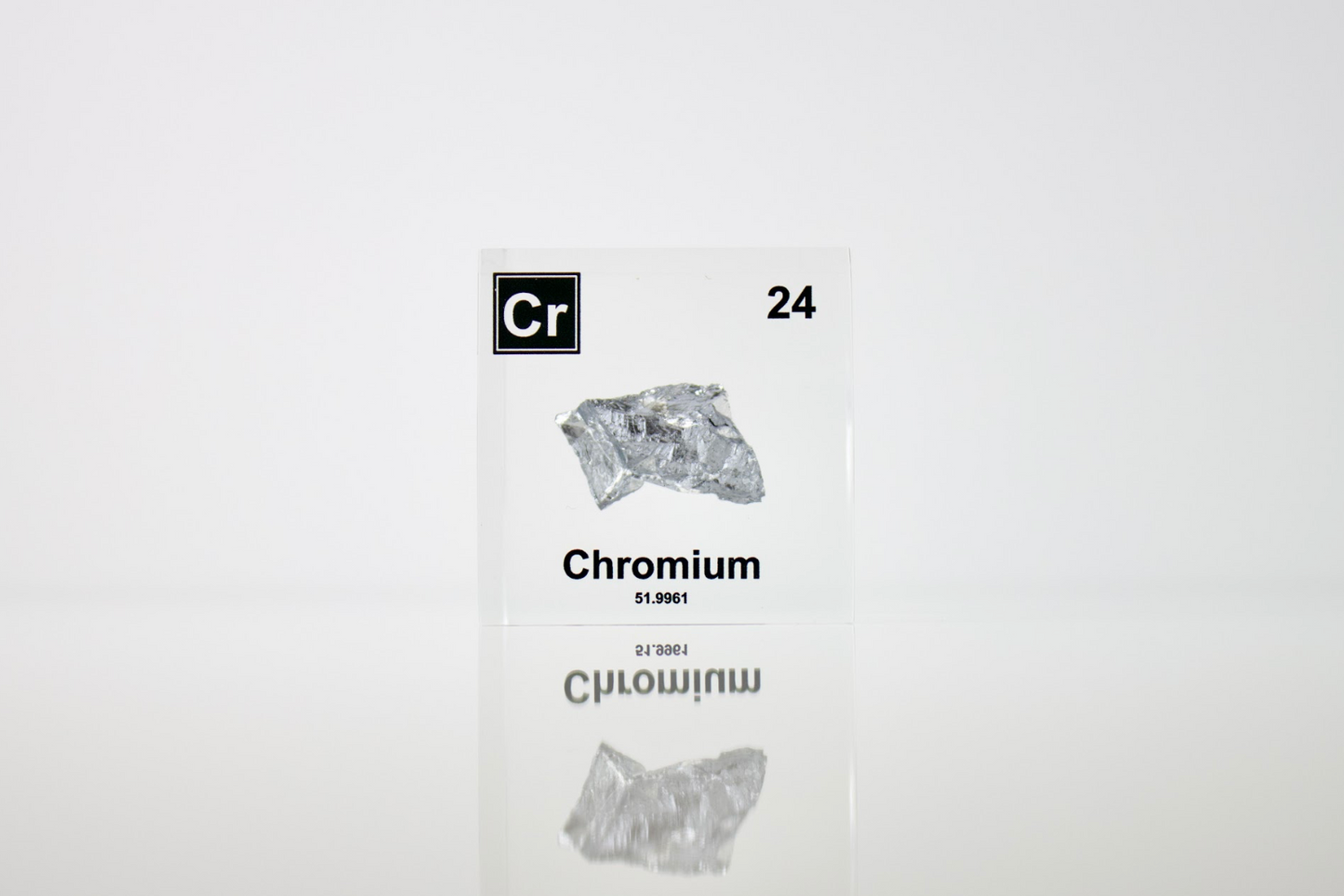 Chromium Element Cube