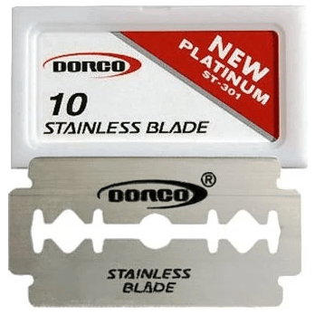 Dorco St-301 Double Edge Razor Blades 10 Pack